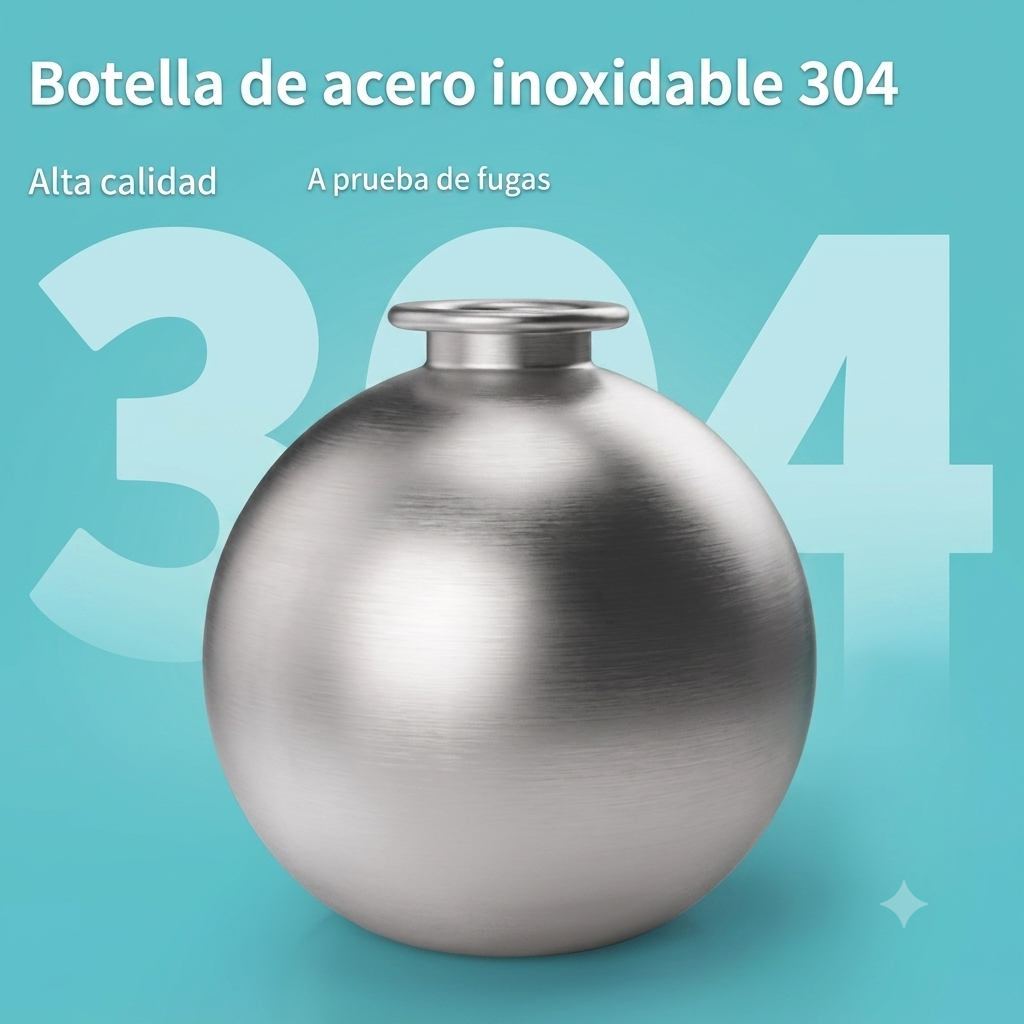 Botella de agua para perros con cuenco de silicona extraíble